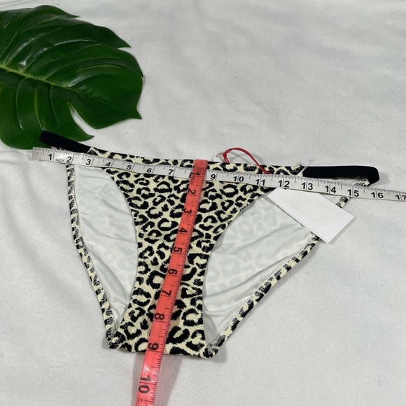 NWT‎ Solid & Striped [ XL ] Leopard Morgan Tab Hipster Bikini Bottom - Picture 8 of 12